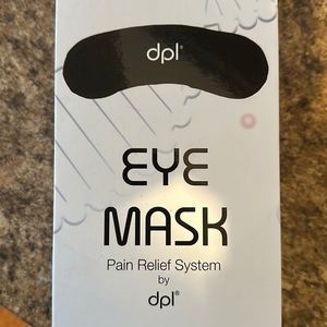 DPL pain relief eye mask NWOT